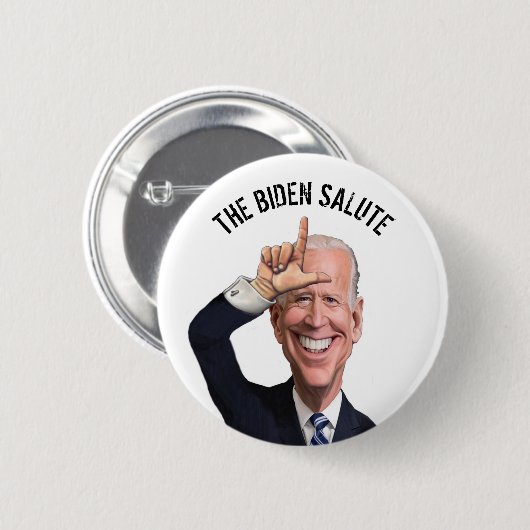 Loser Biden Ronde Button 5,7 Cm (Voorkant /achterkant)