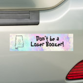 Loser Boozer Bumpersticker (Op auto)