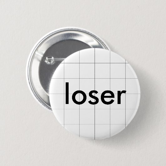 Loser Button (Voorkant /achterkant)