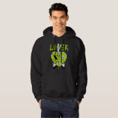 Loser Drip Green Heart Matching For Men Women Hoodie (Voorkant volledig)