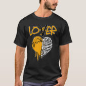 Loser  Dripping Heart OG Yellow Toe 1s Matching T-shirt (Voorkant)