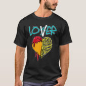 Loser Dripping Heart SB Dunk voor Skate Matching T-shirt (Voorkant)