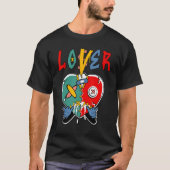 Loser  Heart Dripping Multi 1s Matching T-shirt (Voorkant)