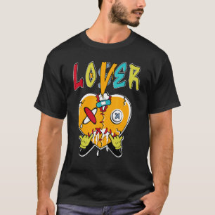 Loser Heart Dripping SB Dunk voor Skate Matching T-shirt