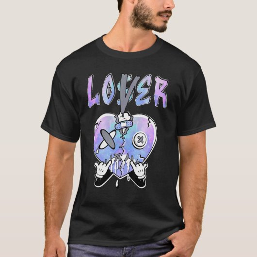 Loser  Heart Dripping Zen Master 4s Matching T-shirt (Voorkant)