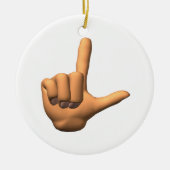 Loser Keramisch Ornament (Voorkant)