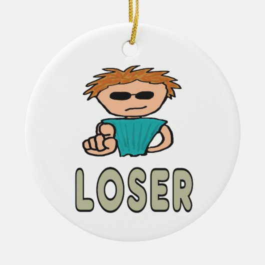 Loser Keramisch Ornament (Voorkant)