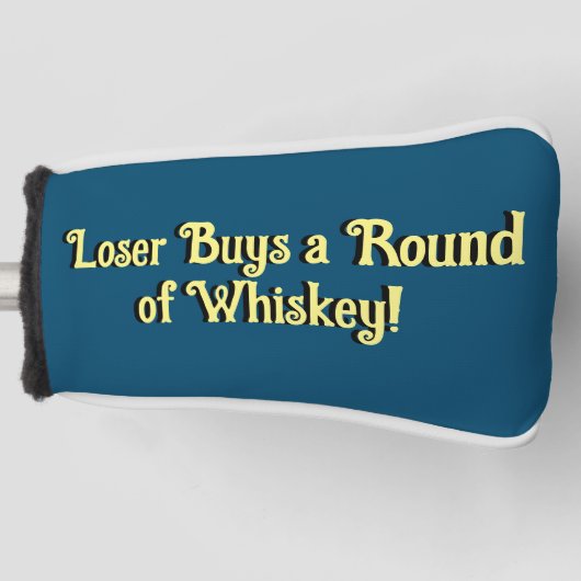 Loser koopt een Hoesje van Whiskey Golf Head Golfheadcover (Voorkant)