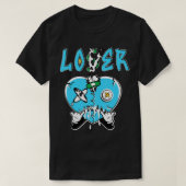 Loser Lover Heart Driving Chunky Dunky Matching T T-shirt (Design voorkant)