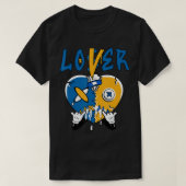 Loser Lover Heart Driving Dunk Low Yellow Ma T-shirt (Design voorkant)