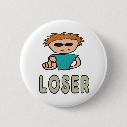 Loser Ronde Button 5,7 Cm (Voorkant)