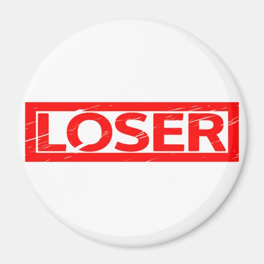 Loser Stamp Magneet (Voorkant)
