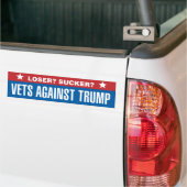 Loser? Sucker? Veteranen tegen Trump Bumpersticker (Op Truck)