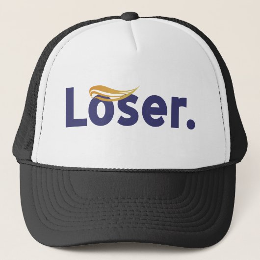 Loser Trump Lost Biden Harris 2020 overwinning Trucker Pet (Voorkant)