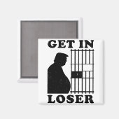 Loser Trump White House Karen for Prison Magneet (Voorkant / Achterkant)