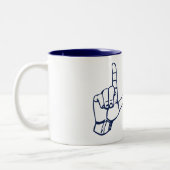 Loser Tweekleurige Koffiemok (Links)