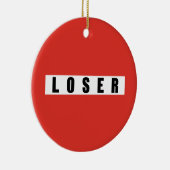 LOSER-verbodsbord Keramisch Ornament (Rechts)
