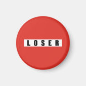 LOSER-verbodsbord Magneet (Voorkant)
