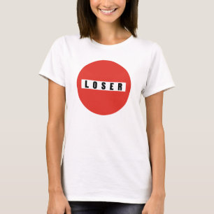 LOSER-verbodsbord T-shirt