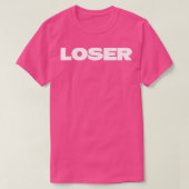 Loser wit t-shirt (Design voorkant)