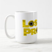 Loser's Promise Logo Design op een Koffiemok (Links)