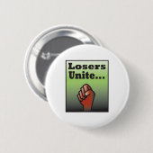 LosersUnite2 Ronde Button 5,7 Cm (Voorkant /achterkant)