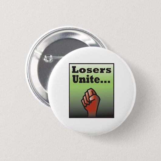 LosersUnite2 Ronde Button 5,7 Cm (Voorkant /achterkant)