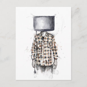 losgekoppeld briefkaart