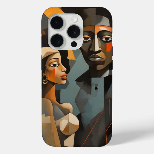 Losgekoppelde koppelillustraties Case-Mate iPhone case (Achterkant)