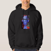 losgekoppelde streetslijmkleding, esthetisch hoodie (Voorkant)