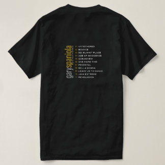 Losgemaakte BLK - Voor en Achter 0128 T-shirt