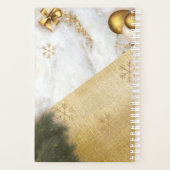 Losgroene goudmarmer, aangepast Motivatie prijsove Planner (Achterkant)