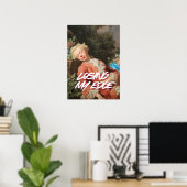 "Losing My Edge" Kunstposter Poster (Thuiskantoor)