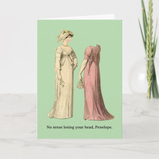 Losing Your Head Kaart (Voorkant)