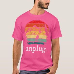 loskoppelen Funny Hiking Adventure Camping Moun T-shirt