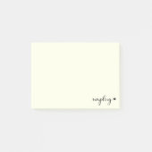 Loskoppelen met scripttekst en stekker post-it® notes (Voorkant)