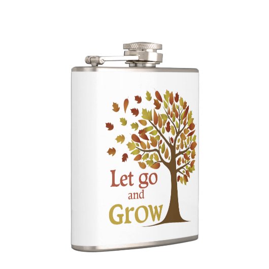 Loslaten en bomen kweken heupfles (Rechts)