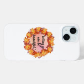 Loslaten kan mooi zijn Case-Mate iPhone case (Achterkant (horizontaal))