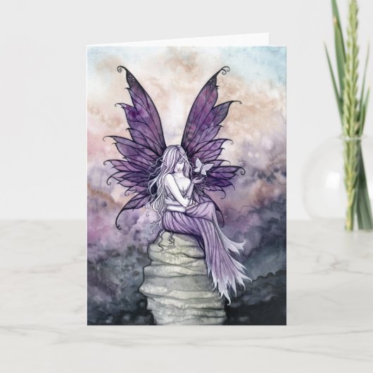 Loslaten van Fairy en Butterfly Kaart (Voorkant)