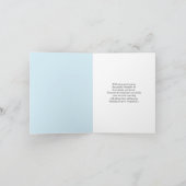 Loss of Dog Paw being Held By Hand With Rainbow  Kaart (Binnen)