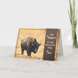 Loss of Father Sympathy Card Kaart