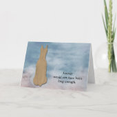 Loss of Great Dane Condolence Sympathy Card Feestdagen Kaart (Voorkant)
