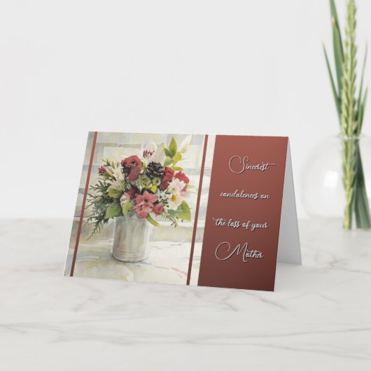 Loss of You Mother Kaart (Voorkant)