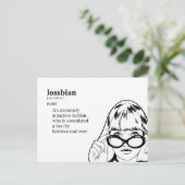 LOSSBIAN BRIEFKAART (Staand voorkant)