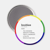 LOSSBIAN MAGNEET (Voorkant / Achterkant)