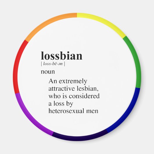 LOSSBIAN MAGNEET (Voorkant)