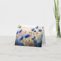 Losse Abstracte rode veld van korenbloemen Waterve