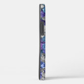 Losse blauwe en paarse edelstenen Case-Mate iPhone case (Achterkant / Rechts)