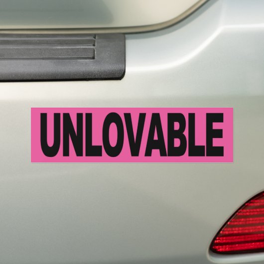 losse bumpersticker (Op auto)