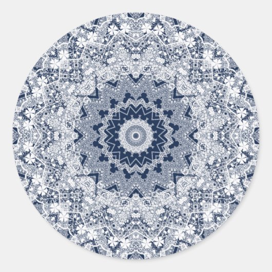 Losse decoratie ronde sticker (Voorkant)